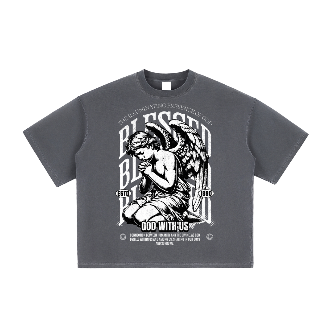 3Blessed Vintage Boxy T-Shirt