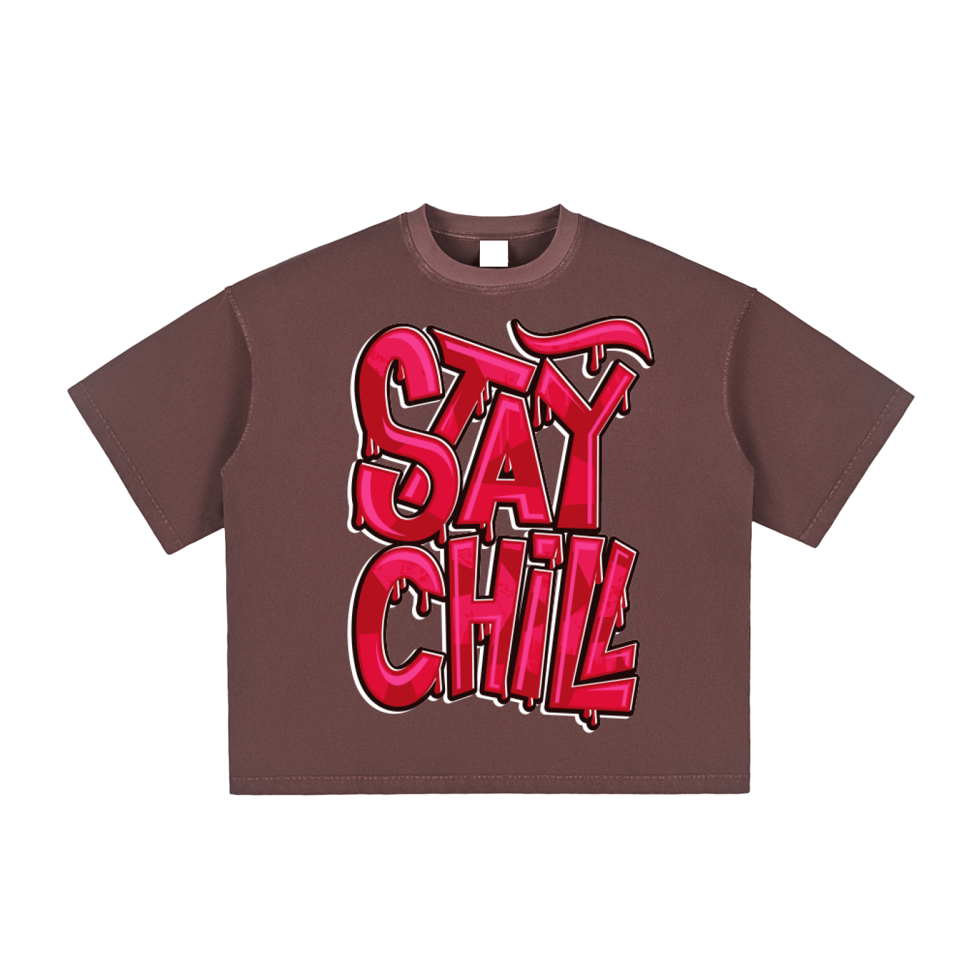 Vintage Stay Chill Boxy T-Shirt