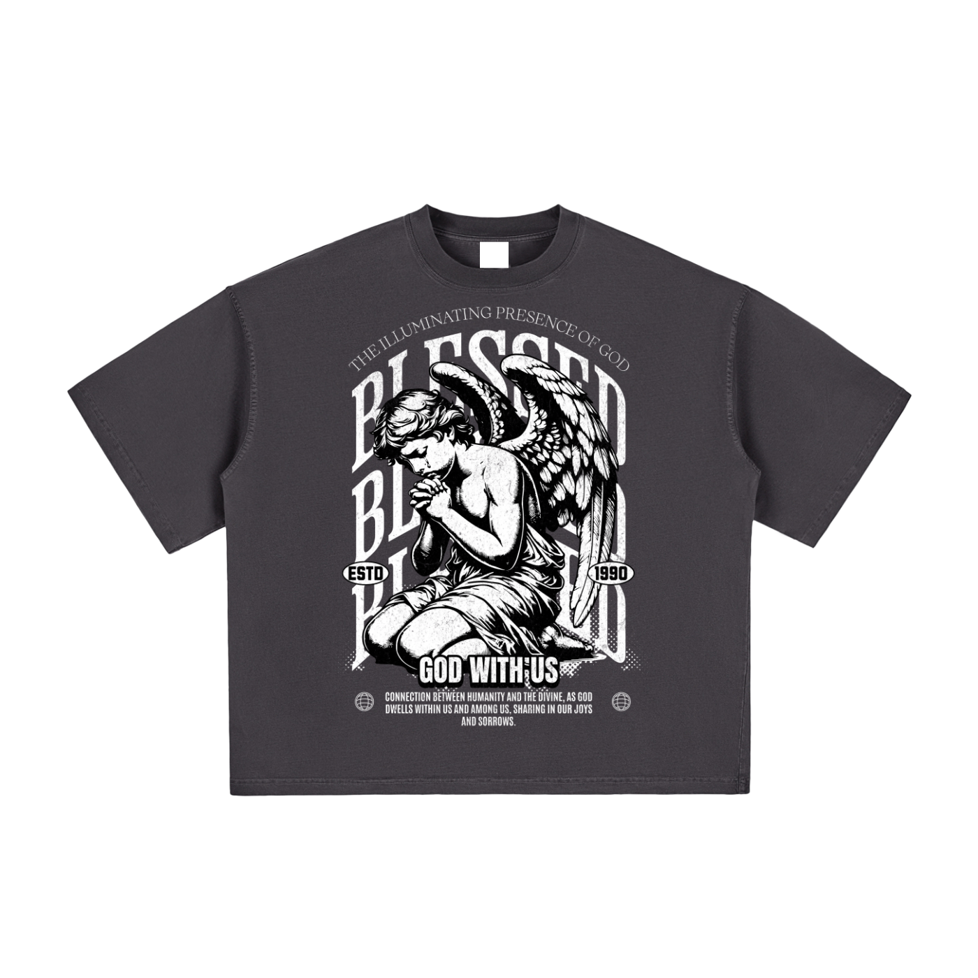 3Blessed Vintage Boxy T-Shirt