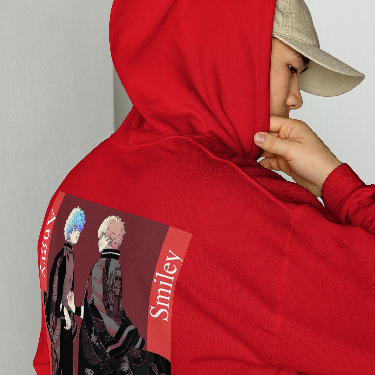 Angry & Smiley Comfy Unisex  Hoodie